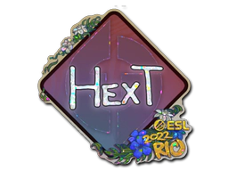 Sticker | HexT (Glitter) | Rio 2022 image