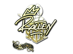 Sticker | rallen (Gold) | Paris 2023 image