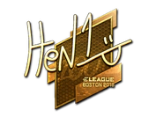 Sticker | HEN1 (Gold) | Boston 2018 image