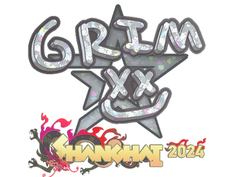 Sticker | Grim (Glitter) | Shanghai 2024 image