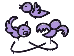 Sealed Graffiti | Dizzy (Violent Violet)