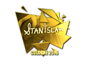 Sticker | stanislaw (Gold) | Cologne 2016 image