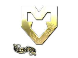 Sticker | MOUZ (Gold) | Paris 2023 image