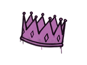 Sealed Graffiti | King Me (Bazooka Pink) image