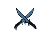 Sealed Graffiti | X-Knives (Monarch Blue) image