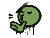 Sealed Graffiti | Chef Kiss (Battle Green) image