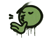 Sealed Graffiti | Chef Kiss (Battle Green) image