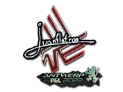 Sticker | juanflatroo (Glitter) | Antwerp 2022 image