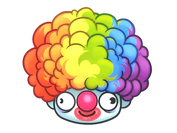 Sticker | Clown Wig image