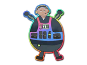 Sticker | Poorly Drawn Ava (Holo) image