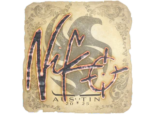 Sticker | NiKo | Austin 2025