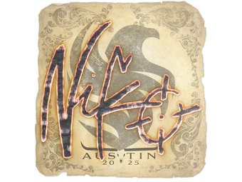 Sticker | NiKo | Austin 2025 image