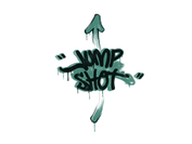 Sealed Graffiti | Jump Shot (Frog Green) image