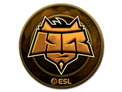 Sticker | HellRaisers (Gold) | Katowice 2019 image