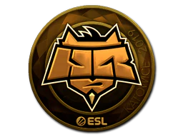 Sticker | HellRaisers (Gold) | Katowice 2019 image