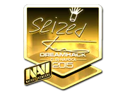 Sticker | seized (Gold) | Cluj-Napoca 2015 image