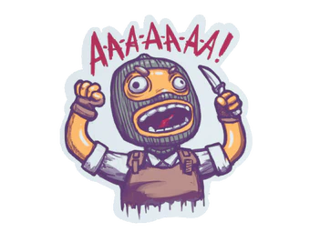 Sticker | Angry T image