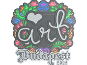 Sticker | arT (Embroidered) | Budapest 2025 image