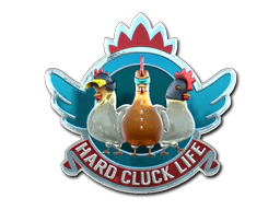 Sticker | Hard Cluck Life (Foil) image