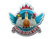 Sticker | Hard Cluck Life (Foil) image