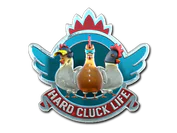 Sticker | Hard Cluck Life (Foil) image