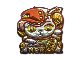 Sticker | Lucky Cat (Foil) image