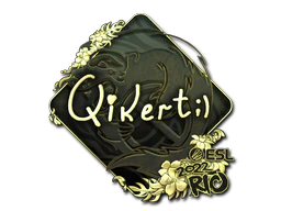 Sticker | qikert (Gold) | Rio 2022 image