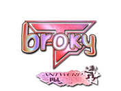 Sticker | broky (Holo) | Antwerp 2022 image
