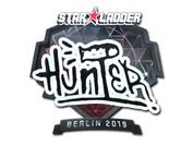 Sticker | huNter- (Foil) | Berlin 2019 image