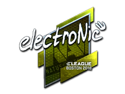 Sticker | electronic (Foil) | Boston 2018 image