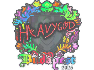 Sticker | Heavygod (Holo) | Budapest 2025