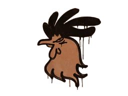 Sealed Graffiti | Cocky (Tiger Orange)