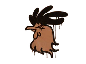 Sealed Graffiti | Cocky (Tiger Orange) image