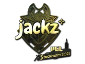 Sticker | JACKZ (Gold) | Stockholm 2021 image