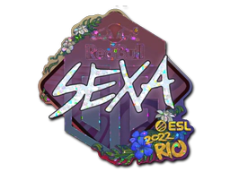 Sticker | nexa (Glitter) | Rio 2022 image