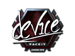Sticker | device (Foil) | London 2018 image