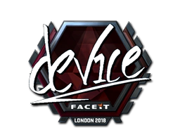 Sticker | device (Foil) | London 2018 image