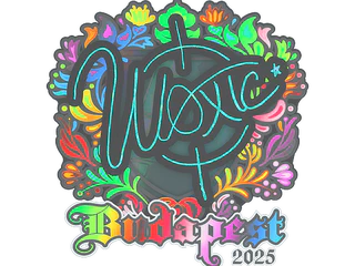 Sticker | woxic (Holo) | Budapest 2025