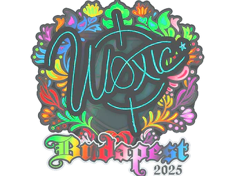 Sticker | woxic (Holo) | Budapest 2025 image