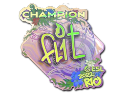 Sticker | FL1T (Holo, Champion) | Rio 2022 image