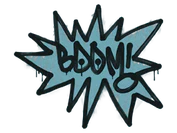 Sealed Graffiti | BOOM (Wire Blue) image