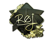 Sticker | roeJ (Gold) | Rio 2022 image