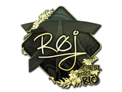 Sticker | roeJ (Gold) | Rio 2022 image