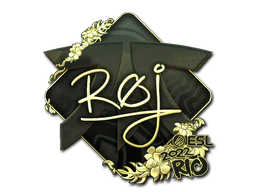 Sticker | roeJ (Gold) | Rio 2022 image