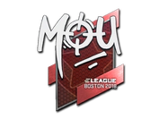 Sticker | mou | Boston 2018 image