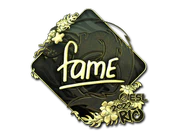 Sticker | fame (Gold) | Rio 2022 image