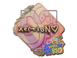 Sticker | xertioN (Holo) | Rio 2022 image