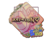 Sticker | xertioN (Holo) | Rio 2022 image