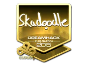 Sticker | Skadoodle (Gold) | Cluj-Napoca 2015 image