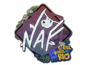 Sticker | NAF (Glitter) | Rio 2022 image
